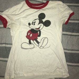 Mickey Mouse ringer tee